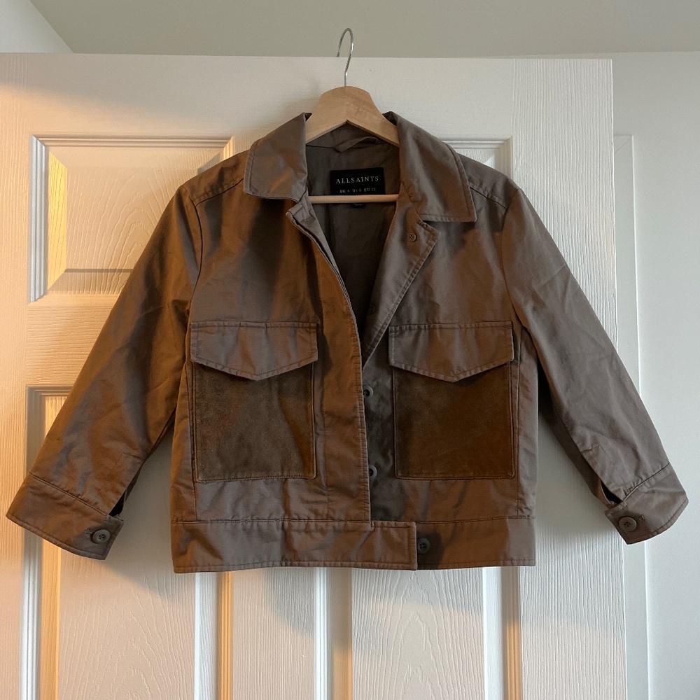 All Saints Women's Military Jacket